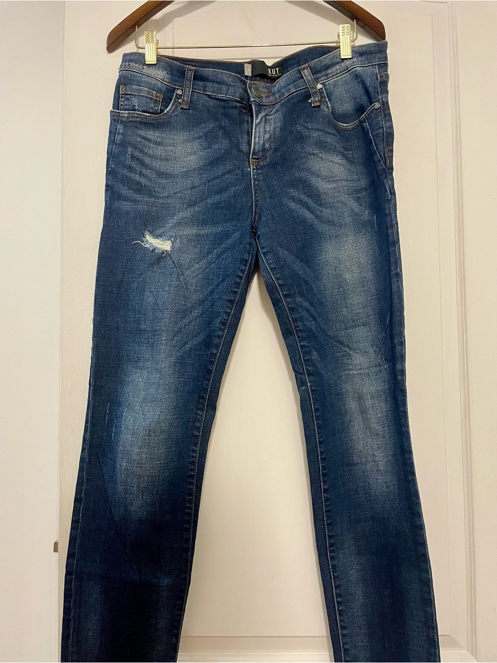Kut from the Kloth Catherine Slouchy Boyfriend Jean, Size 8